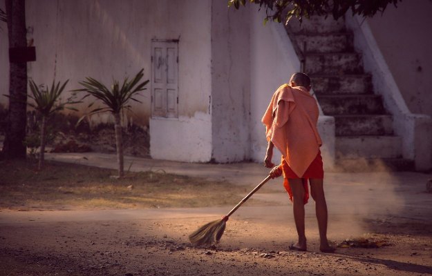 Household chores as a means of exercise