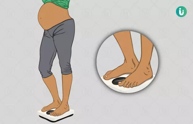 गर्भावस्था में वजन कितना होना और बढ़ना चाहिए - Normal weight and weight gain during pregnancy in Hindi