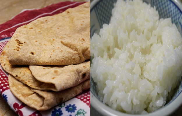 Rice or roti which is better for weight loss?