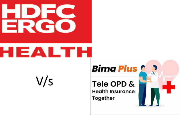 एचडीएफसी अर्गो हेल्थ सुरक्षा बनाम myUpchar बीमा प्लस - Hdfc Ergo Health Suraksha vs myUpchar Bima Plus