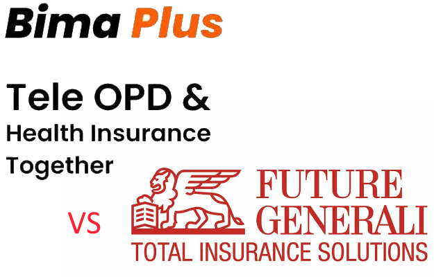 फ्यूचर जनराली हेल्थ इन्शुरन्स बनाम myUpchar बीमा प्लस - Future Generali Health Insurance vs myUpchar Bima Plus in Hindi 