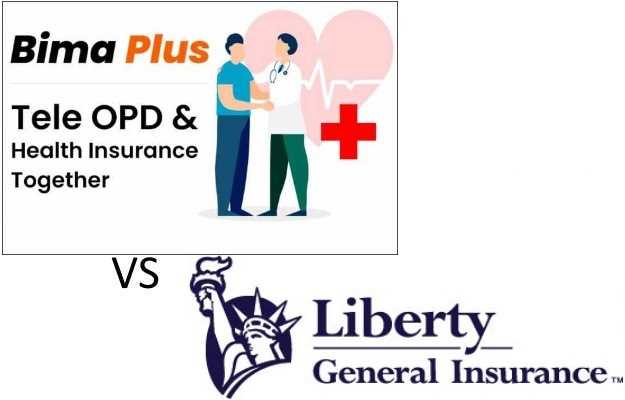 लिबर्टी जनरल इन्शुरन्स बनाम myUpchar बीमा प्लस - Liberty General Insurance vs myUpchar Bima Plus in Hindi