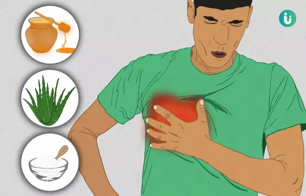 सीने की जलन के घरेलू उपाय - Home remedies for heartburn in Hindi