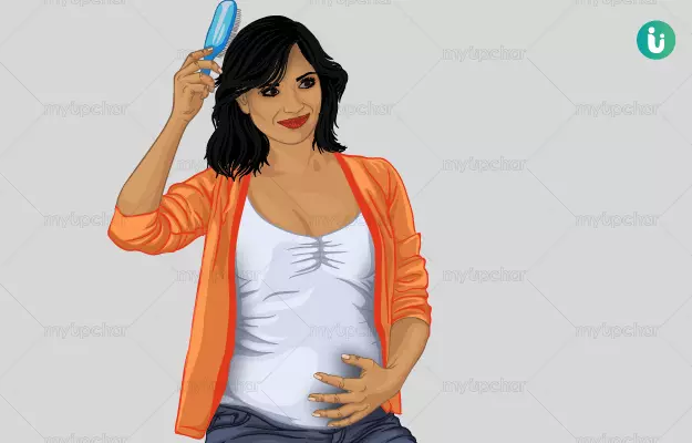 गर्भावस्था में बालों की देखभाल - Hair Care In Pregnancy In Hindi 