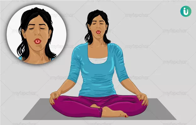 शीतली प्राणायाम करने का तरीका और फायदे - Sheetali Pranayama (Cooling Breath) steps and benefits in Hindi