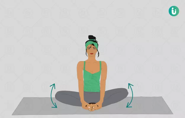 Titli asana (Butterfly Pose): Benefits, steps, precautions and easy  modifications