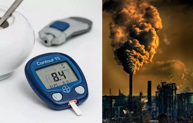 Pollution increases the risk of diabetes says research