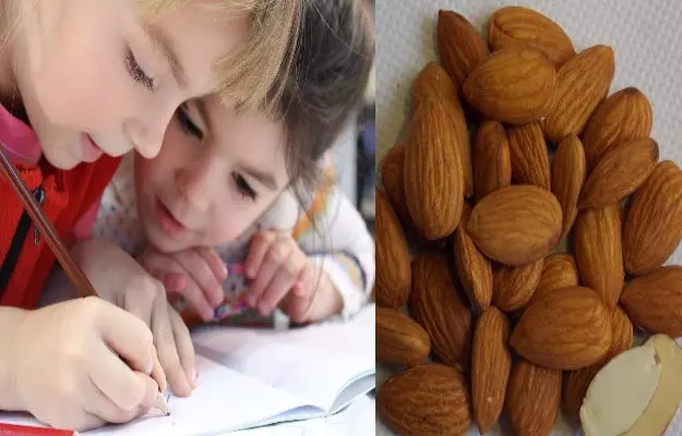 बच्चों को बादाम कैसे खिलाएं और उसके फायदे - Almond benefits for babies in Hindi 