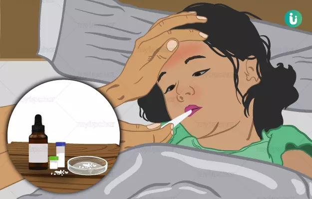 Homeopathic medicine, treatment and remedies for Fever