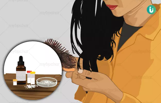 Homeopathic medicine, treatment and remedies for Hairfall